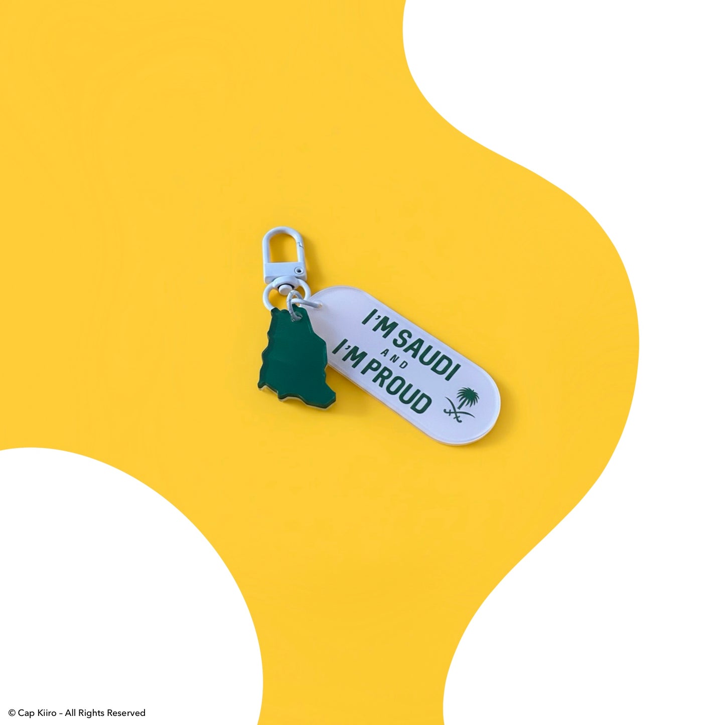 I’m Saudi Keychain