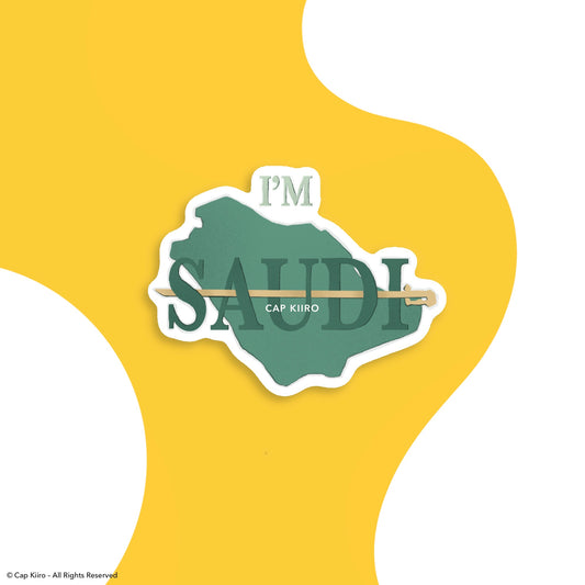I’m Saudi Sticker